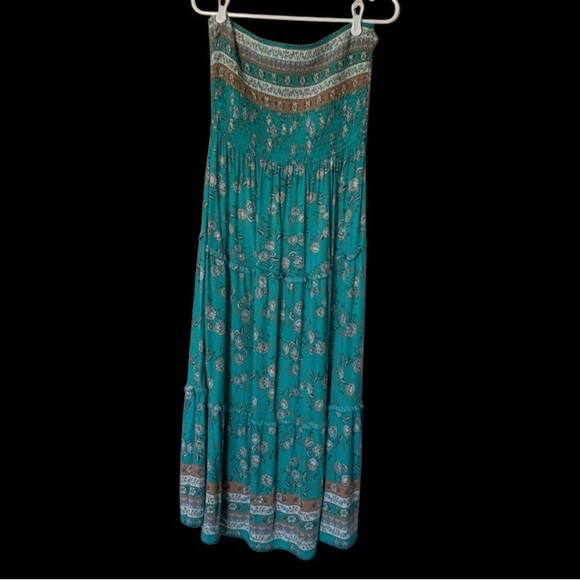 Zesica Aqua Sundress or Maxi skirt - Picture 2 of 5